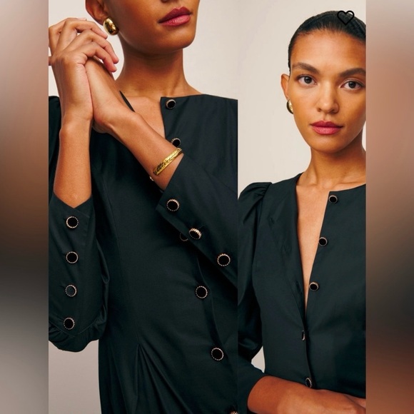 Reformation Halia Dress Size 8 - Picture 2 of 5